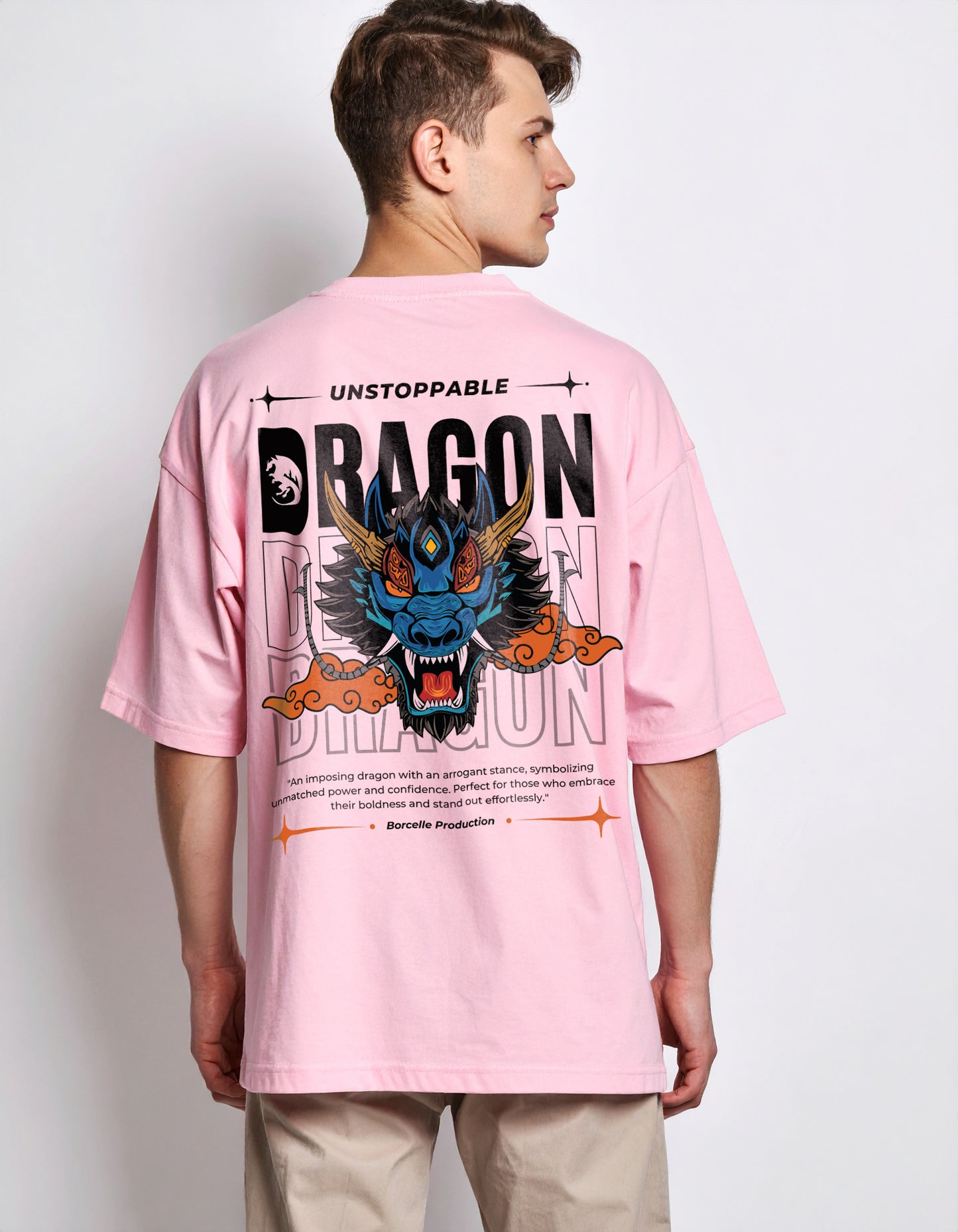 Tejarels Premium Oversized Printed Cotton T-Shirt – Unisex Streetwear Essential