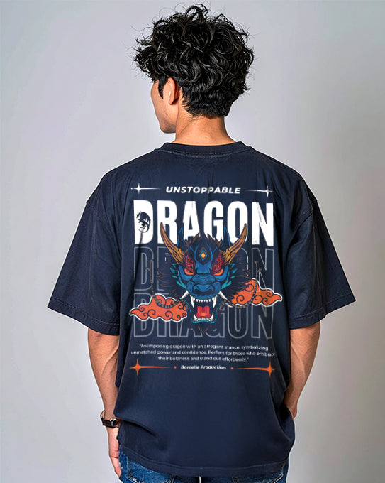 Tejarels Premium Oversized Printed Cotton T-Shirt – Unisex Streetwear Essential