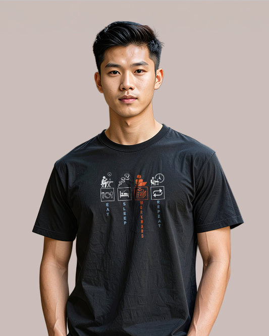 Unisex Classic Plain Crew T-Shirt – Everyday Minimalism