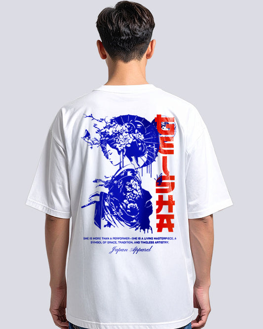 Tejarels Premium Oversized Printed Cotton T-Shirt – Unisex Streetwear Essential