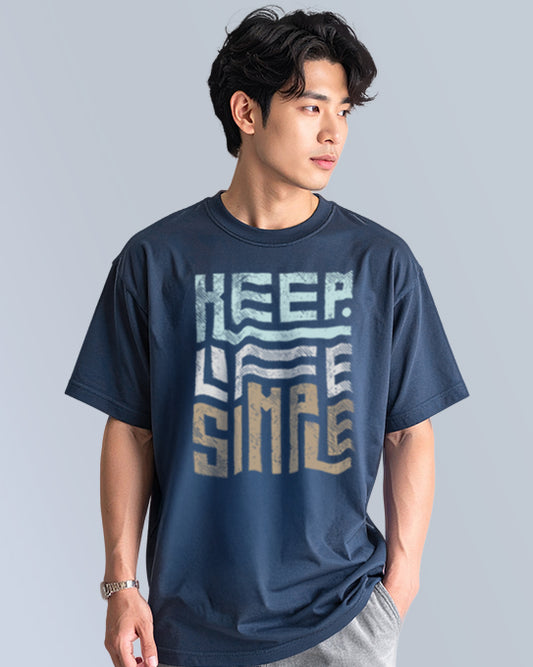 Tejarels Premium Oversized Printed Cotton T-Shirt – Unisex Streetwear Essential