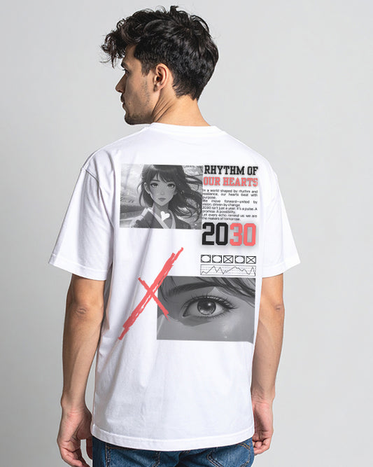 Tejarels Premium Oversized Printed Cotton T-Shirt – Unisex Streetwear Essential