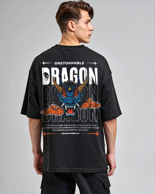 Tejarels Premium Oversized Printed Cotton T-Shirt – Unisex Streetwear Essential
