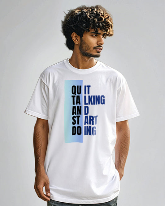 Tejarels Premium Oversized Printed Cotton T-Shirt – Unisex Streetwear Essential
